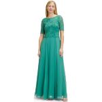 Reduzierte Grüne Elegante Vera Mont Maxi Chiffon-Abendkleider mit Reißverschluss aus Chiffon für Damen Übergrößen 