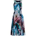 Vera Mont Damen Sommerkleid mit Blumenprint Dark Blue/Pink,44