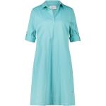 Blaue 3/4-ärmelige Vera Mont V-Ausschnitt Freizeitkleider für Damen Größe XL 