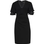 Reduzierte Schwarze Vera Mont Mini V-Ausschnitt Kurze Cocktailkleider für Damen Größe L - versandkostenfrei 