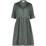 Reduzierte Grüne 3/4-ärmelige Vera Mont Mini Minikleider & kurze Kleider aus Baumwollmischung für Damen 