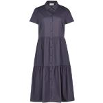 Blaue Halblangärmelige Vera Mont Mini Minikleider & kurze Kleider aus Baumwollmischung für Damen Größe L 
