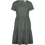 Reduzierte Grüne Halblangärmelige Vera Mont Mini Minikleider & kurze Kleider mit Reißverschluss aus Polyamid für Damen 