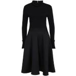 Schwarze Elegante Langärmelige Vera Mont Mini Minikleider & kurze Kleider mit Reißverschluss aus Polyester enganliegend für Damen 