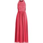 Rote Elegante Ärmellose Vera Mont Maxi Chiffonkleider mit Reißverschluss aus Chiffon für Damen Größe L 