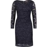 Dunkelblaue Vera Mont Mini Kurze Abendkleider aus Polyamid für Damen Größe XL für den für den Winter 