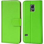 Grüne Samsung Galaxy S5 Cases Art: Handytaschen mit Bildern aus Leder 