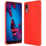 Rote Elegante Huawei P20 Hüllen mit Bildern aus Silikon stoßfest 