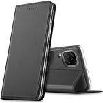Schwarze Huawei P40 Lite Hüllen Art: Flip Cases mit Bildern aus Silikon für Herren 