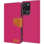 Pinke Samsung Galaxy S20 Cases Art: Flip Cases mit Bildern aus Textil 