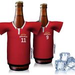 vereins-Trikot-kühler Home für FC Nürnberg Fans | 2er Fan-Edition| 2X Trikots | Fußball Fanartikel Jersey Trikotkühler by Ligakakao