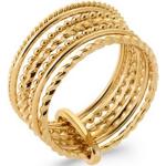 Nickelfreie Ethno Ringe vergoldet aus Gold 18 Karat 