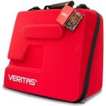 Rote Nähmaschinen-taschen mit Reißverschluss aus Kunststoff gepolstert für Herren 