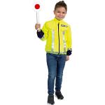 Neongelbe Gestreifte Faschingskostüme & Karnevalskostüme aus Polyester für Kinder Größe 128 