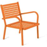 Reduzierte Orange Minimalistische Lounge Sessel 