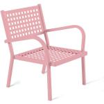 Reduzierte Rosa Minimalistische Lounge Sessel 