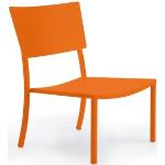 Reduzierte Orange Lounge Sessel Verzinkte 