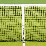 Regulierband Tennisnetz - EIN weißer Tennisnetzgurt aus hochwertigem Nylon gefertigt