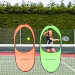 Tennisnetze Ziele – Grün und Orange Tennisziele – Tragetasche Wird enthalten