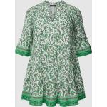 Grüne Vero Moda Midi Midikleider & knielange Kleider aus Baumwolle für Damen Größe L Große Größen 