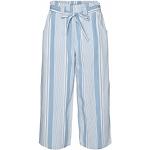 Hellblaue Vero Moda Paperbag-Shorts aus Denim für Damen Größe S 