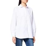 Weiße Langärmelige Vero Moda T-Shirts für Damen Größe XL 