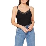 Schwarze Vero Moda Tunika-Blusen aus Baumwolle für Damen Größe S 