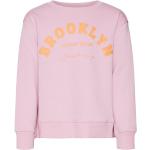Reduzierte Pinke Vero Moda Rundhals-Ausschnitt Kindersweatshirts für Mädchen Größe 146 