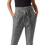 Graue Vero Moda High Waist Jeans aus Jersey für Damen Größe L 