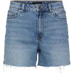 Blaue Vero Moda Jeans-Shorts aus Denim für Damen Größe M 