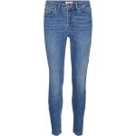 Blaue Vintage Vero Moda Stonewashed Jeans aus Denim für Damen Größe XS 