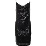 Schwarze Bestickte Vero Moda Trägerkleider aus Polyester für Damen Größe S 