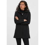 Schwarze Unifarbene Casual Vero Moda Mini Kapuzenmäntel mit Reißverschluss aus Polyester mit Kapuze für Damen Größe XS für den für den Herbst 