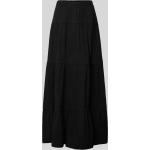 Schwarze Vero Moda Maxi Maxiröcke aus Baumwollmischung für Damen Größe XS 