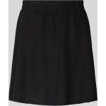 Schwarze Vero Moda Mini Leinenröcke aus Leinen für Damen Größe XL 