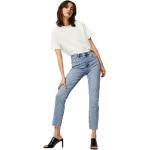 Reduzierte Hellblaue Vero Moda Bio Mom-Jeans & Karottenjeans für Damen Größe XS Weite 29 