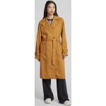 Kamelbraune Vero Moda Trenchcoats aus Polyester für Damen Größe M für den für den Herbst 
