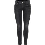 Schwarze Vero Moda Hüftjeans & Low Waist Jeans aus Denim für Damen 