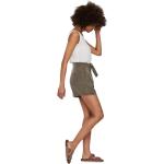 Braune Vero Moda Paperbag-Shorts aus Cord für Damen Größe XS für den für den Sommer 