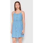 Reduzierte Blaue Vero Moda Sommerkleider für Damen Größe XL für den für den Sommer 