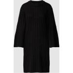 Reduzierte Schwarze Unifarbene Vero Moda Midi Midikleider & knielange Kleider aus Acryl für Damen Größe M 