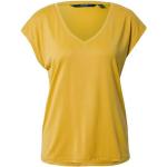 Senfgelbe Unifarbene Vero Moda T-Shirts für Damen Größe S 1-teilig 