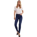 Dunkelblaue Vero Moda Skinny Jeans aus Baumwolle für Damen Größe XS 