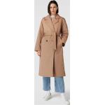 Kamelbraune Vero Moda Trenchcoats aus Polyester für Damen Größe XL für den für den Herbst 