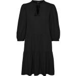Vero Moda Tunika-Kleid, Quasten, für Damen, schwarz, M