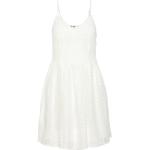 Weiße Vero Moda Mini Plisseekleider aus Spitze für Damen 