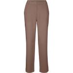 Braune Vero Moda High Waist Hosen für Damen Größe XS Weite 36, Länge 32 