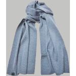 Hellblaue VEROIKON Nachhaltige Wollschals aus Wolle für Damen für den für den Frühling 