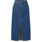 Blaue Veronica Beard Lange Jeansröcke aus Denim für Damen Größe M 