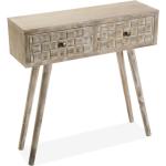 Reduzierte Braune Moderne Design Tische Breite 50-100cm, Höhe 50-100cm, Tiefe 0-50cm 